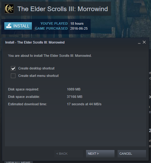 how to install morrowind